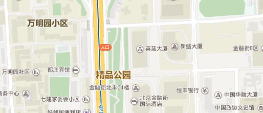 英蓝国际金融中心地图